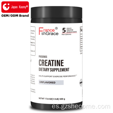 Rendimiento del ejercicio en polvo de monohidrato de creatina Shecome